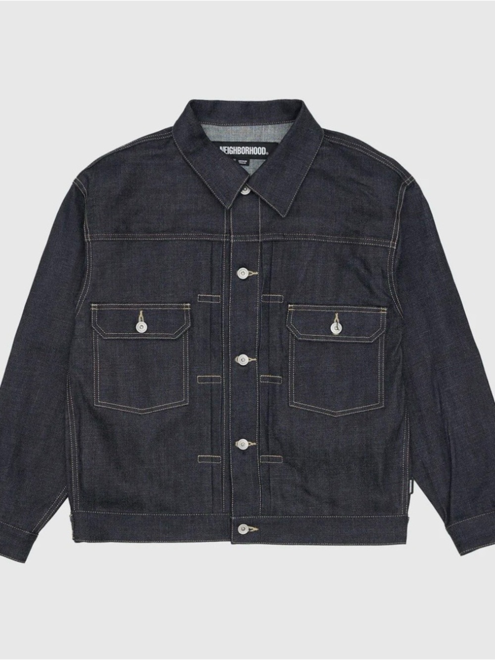 NEIGHBORHOOD Indigo Denim Trucker Jacket